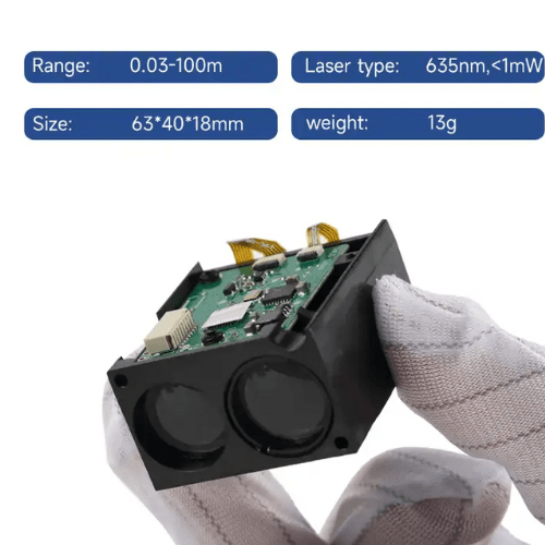 Laser Rangefinder 3-700m with 1m Accuracy, 100mA, and 100Hz Frequency - Specimen Track - Image 4