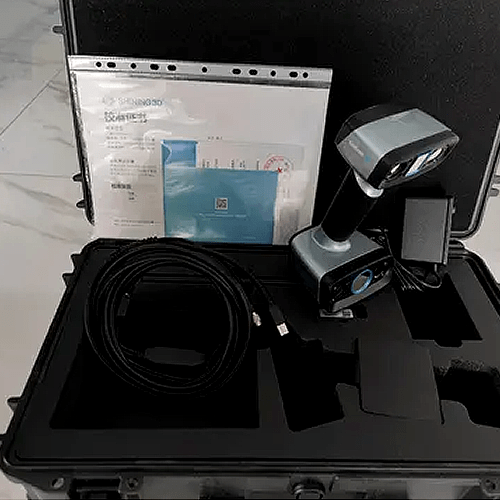 15 FPS 3D Scanner with LED Light Broad Object Range 0.07in Measure - Specimen Track - Image 2