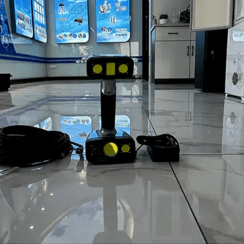 15 FPS 3D Scanner with LED Light Broad Object Range 0.07in Measure - Specimen Track - Image 3