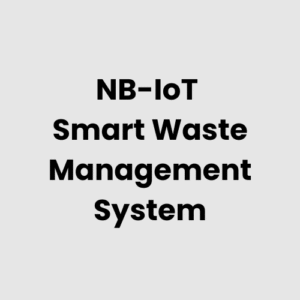NB-IoT Smart Waste Management System