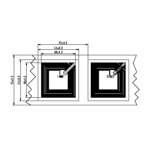 13.56 MHz HF ISO MF1 S50 RFID Card, 1Kbit, Waterproof PVC - Specimen Track