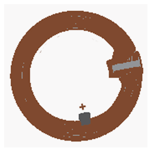 13.56 MHz HF RFID Jewelry Tag, 512 bits, PVC, 2-4cm Read Range - Specimen Track