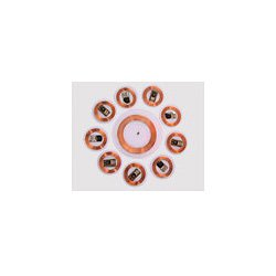 Specimen Track's 13.56 MHz Clear Thin RFID Disc Tag