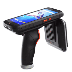 Advanced UHF RFID Handheld Barcode Scanner with Android 10 & 9000 mAh Battery - Specimen Track