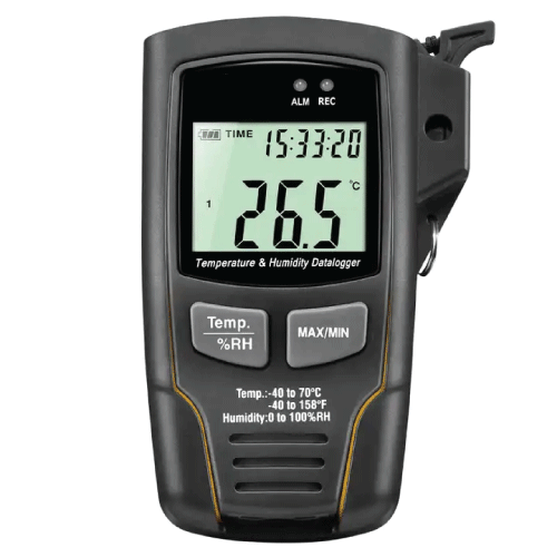 Bluetooth Beacon Data-logger with Temp, Humidity, Pressure, LCD, Alarms - Specimen Track - Image 2