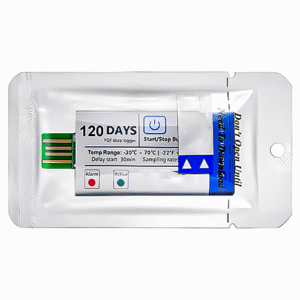 Disposable Temperature Data Logger with Accuracy Monitoring - Specimen Track