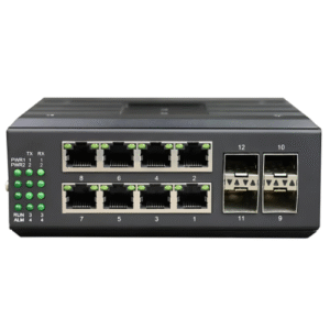 Gigabit Ethernet Switch with 8 Gigabit Ports and 4 SFP Ports - Specimen Track