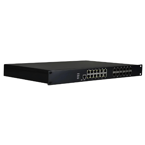 12 Ports LAN and 12 SFP POE Managed Enterprise Network Switch - Specimen Track