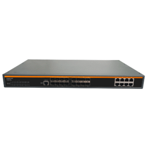 Combo Port Network Switch with 24 Ports VLAN Support - Specimen Track