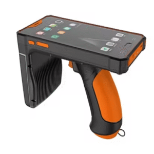 Pistol Barcode RFID Reader with 4G,NFC/UHF, and 1D/2D Scanner - Specimen Track