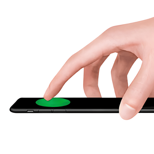 NFC Social Media Tag with NTAG213 Chip and Epoxy Surface - Specimen Track