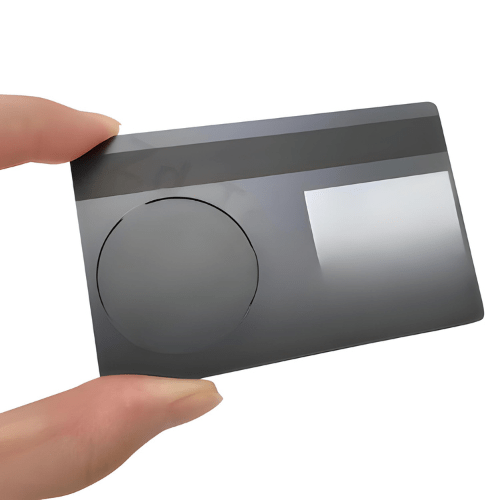 NFC Metal Business Card, Stainless Steel, Laser Engraved - Specimen Track