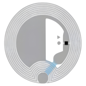 ISO14443A RFID NFC Dry Inlay, 25mm, High Frequency Sticker - Specimen Track