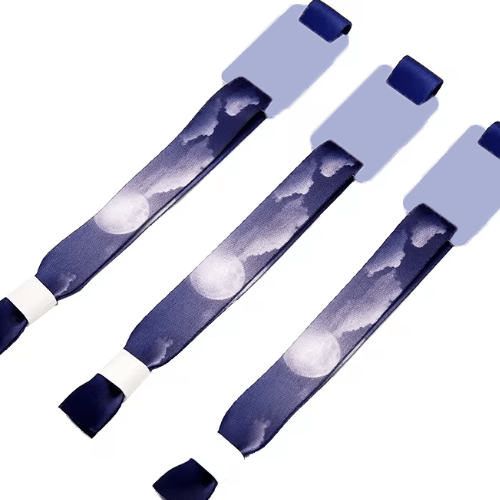 Specimen Track 13.56 MHz Printable Festival Event Woven Cloth Ultralight Custom Smart Chip Wristband/Bracelet With RFID - Image 2