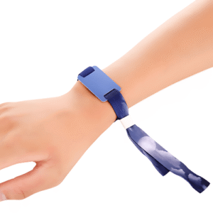 Specimen Track 13.56 MHz Printable Festival Event Woven Cloth Ultralight Custom Smart Chip Wristband/Bracelet With RFID