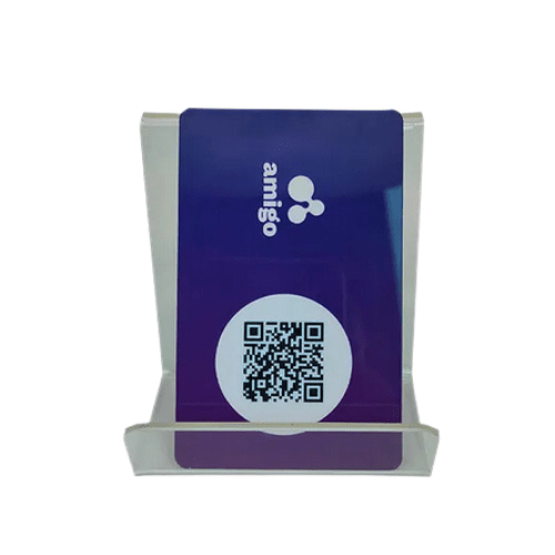 Specimen Track Motion RFID Logo QR Code Google Review Business Card Tag 13.56 MHz