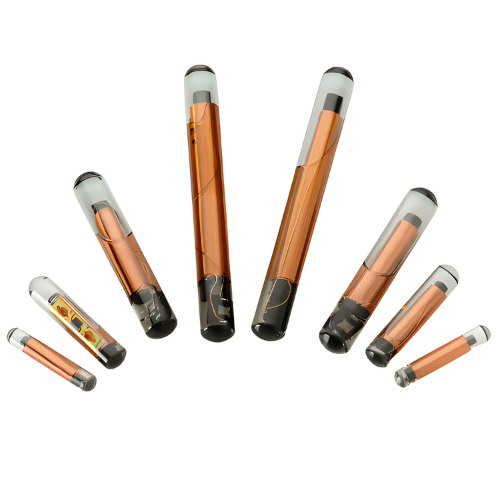 Specimen Track 125 KHz Frequency Easy To Use LF Glass Tube RFID Tags