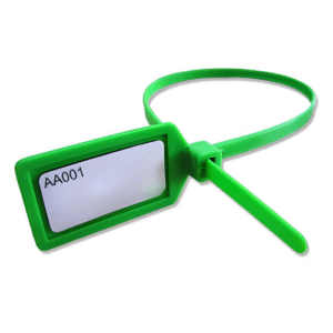 Disposable RFID Nylon Cable Tie Tag with Safety Seal for Containers - Specimen Track