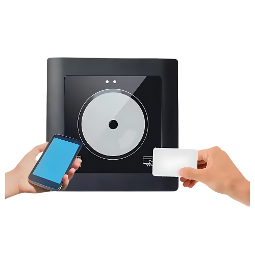 NFC & RFID QR Code Reader, RS232/RS485, 125kHz/13.56MHz - Specimen Track