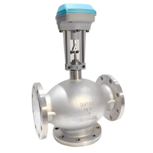 Stainless Steel Motorized Flow Control Valve with Actuator - Specimen Track