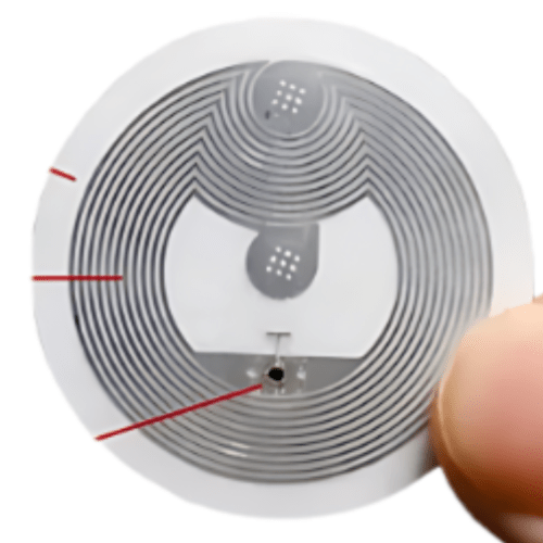 Coated NFC Square Roll Labels with 144 Bytes User Memory - Specimen Track