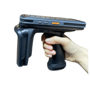 UHF RFID Handheld Barcode Scanner with 4dBi Antenna Gain - Specimen Track