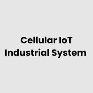 Cellular IoT Industrial System