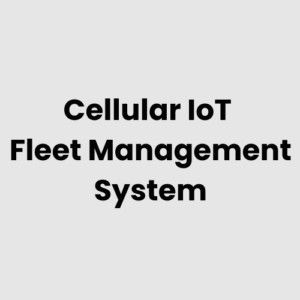 Cellular IoT Fleet Management System