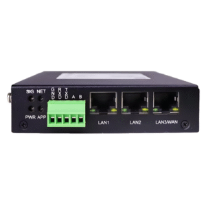 Industrial 4G LTE Cellular Router with Dual Ethernet and Serial Ports - Specimen Track