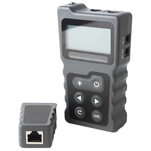 Portable PoE Network Tester for CAT5 Cable Testing - Specimen Track