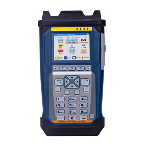 Handheld Gigabit Ethernet Tester with Fast Boot-Up Technology - Specimen Track