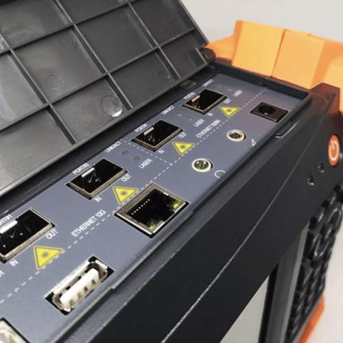 Comprehensive LAN Cable Tester with 10G SFP+ Optical Interface & 7" HD Display - Specimen Track - Image 3