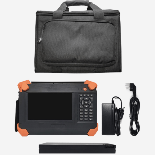 Comprehensive LAN Cable Tester with 10G SFP+ Optical Interface & 7" HD Display - Specimen Track - Image 2
