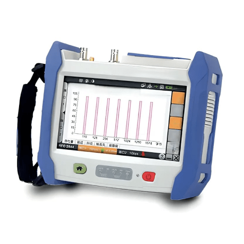 Dual-Port 10G Ethernet Tester with 7-Inch Touchscreen & Protocol Support - Specimen Track