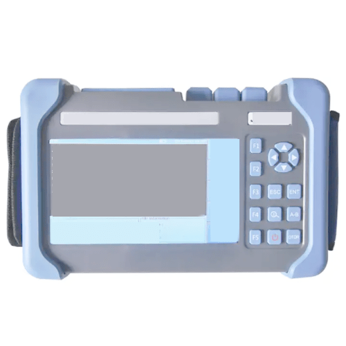 OPM Fiber Optic Tester with 26 dB Dynamic Range & 4.3 in Touchscreen - Specimen Track