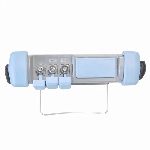 OPM Fiber Optic Tester with 26 dB Dynamic Range & 4.3 in Touchscreen - Specimen Track - Image 2