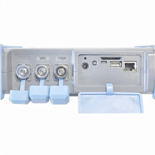 OPM Fiber Optic Tester with 26 dB Dynamic Range & 4.3 in Touchscreen - Specimen Track - Image 3