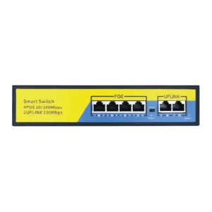 Specimen Track Fast Ethernet 4-Port POE Switch