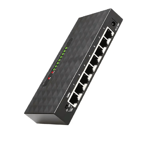 Specimen Track 8-Port Ethernet Network Switch