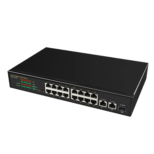 Specimen Track Economical Custom Design 16 Ports Poe Switch Ethernet Network Switches