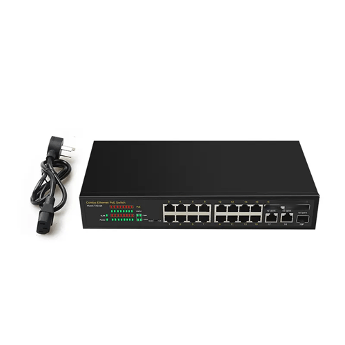 Specimen Track Economical Custom Design 16 Ports Poe Switch Ethernet Network Switches - Image 2