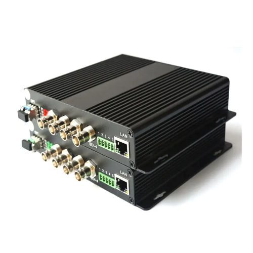 SDI Fiber Converter, 4 HD-SDI Channels, 80 km Range - Specimen Track