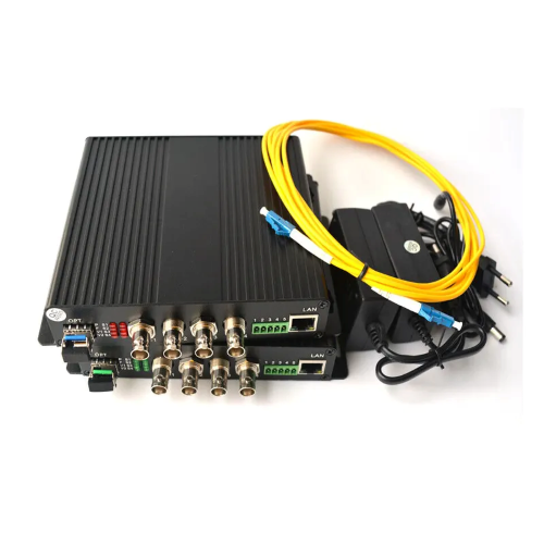 SDI Fiber Converter, 4 HD-SDI Channels, 80 km Range - Specimen Track - Image 2