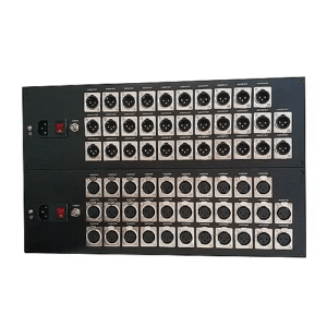 32-Channel XLR Audio Fiber Converter with Noise Control and -7 dB Tx Power - Specimen Track