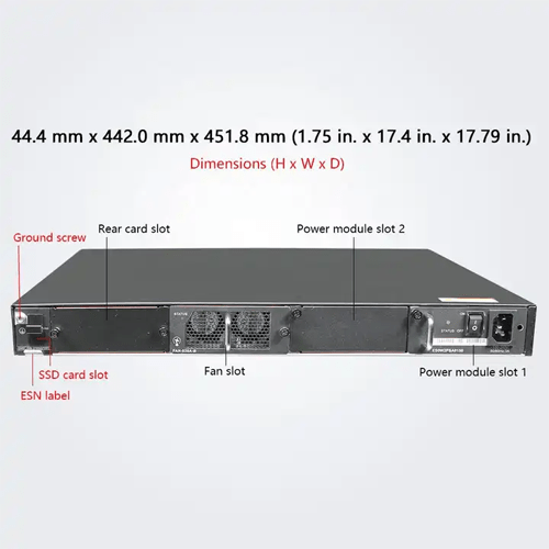 Gigabit Ethernet Switch for FTTH/FTTX with 680 Gbps Capacity & 4 GE Ports - Specimen Track - Image 4