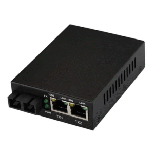Specimen Track Gigabit Single Fiber Media Converter