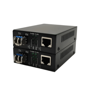 Specimen Track Gigabit Fiber Optic Media Converter