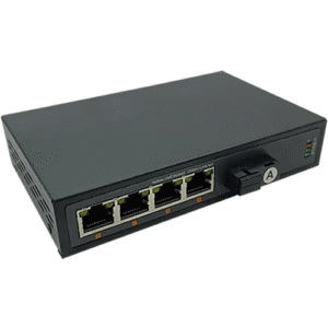 Specimen Track Gigabit Fiber Media Converter