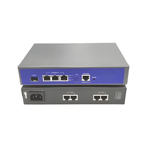 Gigabit Fiber Media Converter with 4 E1 Interfaces & 100M Ethernet Over IP - Specimen Track - Image 2