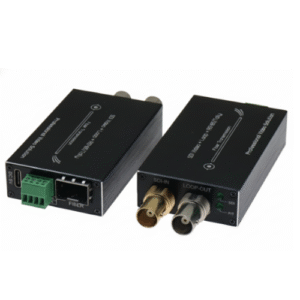 Mini-type 3G-SDI to Fiber Converter with Tally & Reverse RS485 - Specimen Track